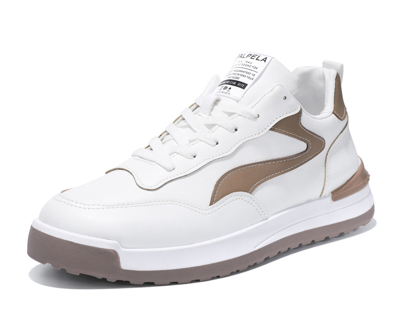 秋冬款男鞋韩版皮面板鞋运动休闲皮鞋厚底舒适老爹鞋百搭男士鞋子详情25