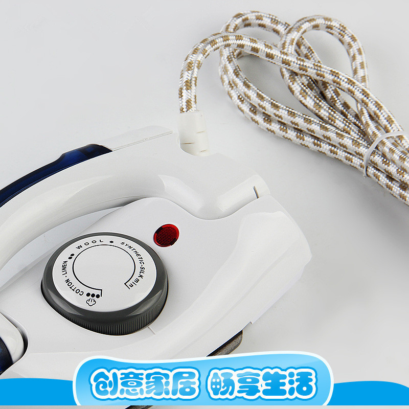 Folding travel home steam iron, handheld mini electric iron, small portable ironing machine for clothes pic 4
