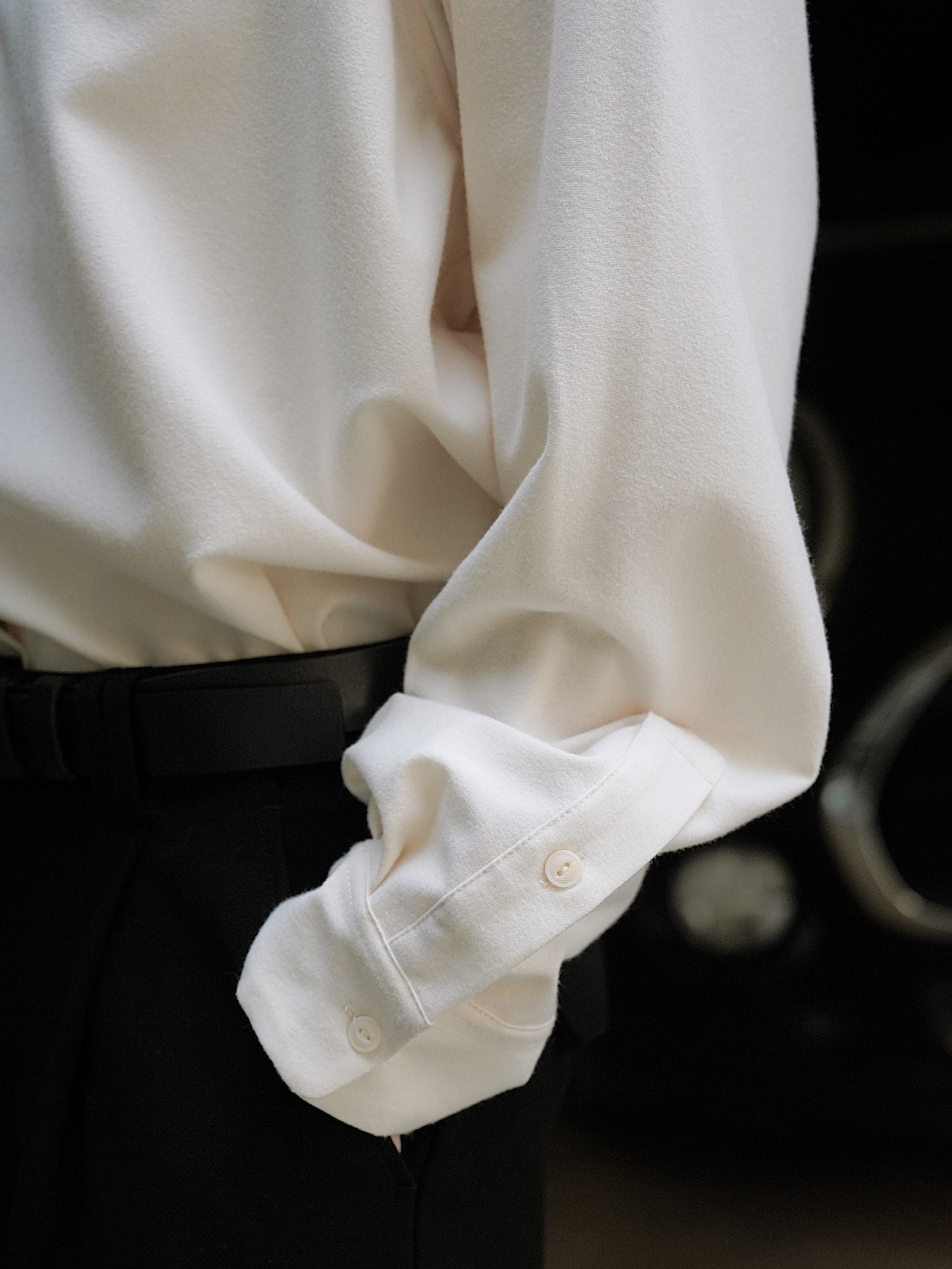 Early spring new Korean-style simple commuting brushed lapel shirt, loose and slimming, H-shaped thickened layering top for women pic 17