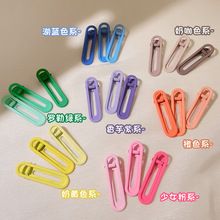 彩色头绳女黑色韩版儿童可爱加厚一次性皮筋发绳头饰网红扎头发圈详情17