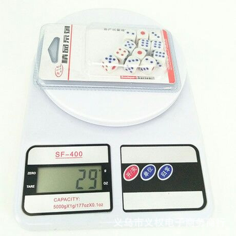 Mahjong dice, acrylic number sieve, bar KTV dice, nightclub chess and card entertainment dice, 2-yuan supply pic 11