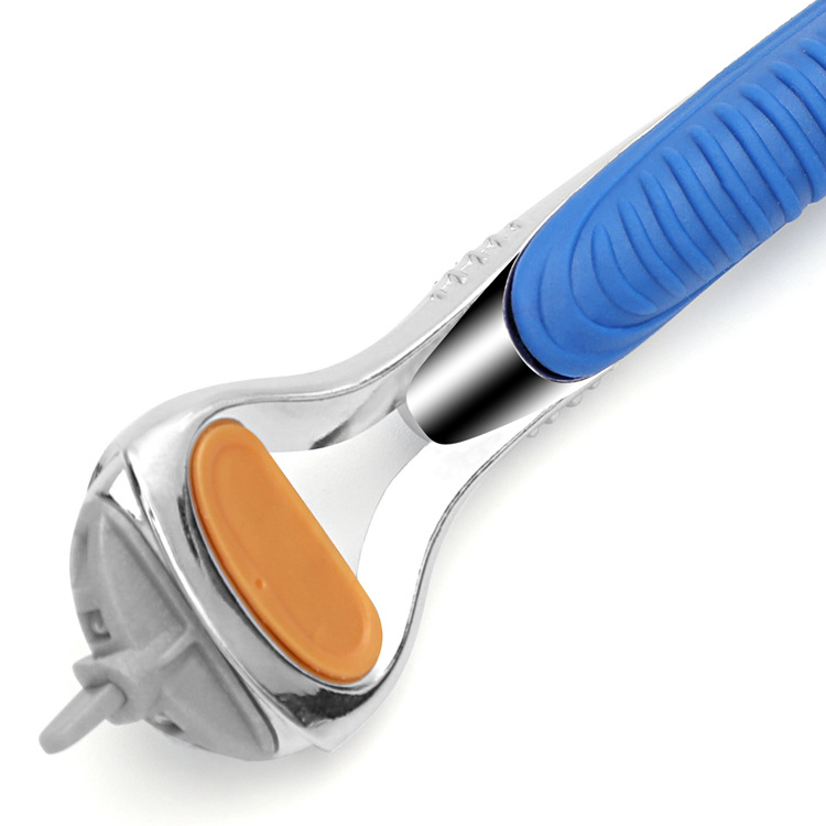 Jifuli manual razor head, blade holder, universal five-layer razor blade handle pic 3