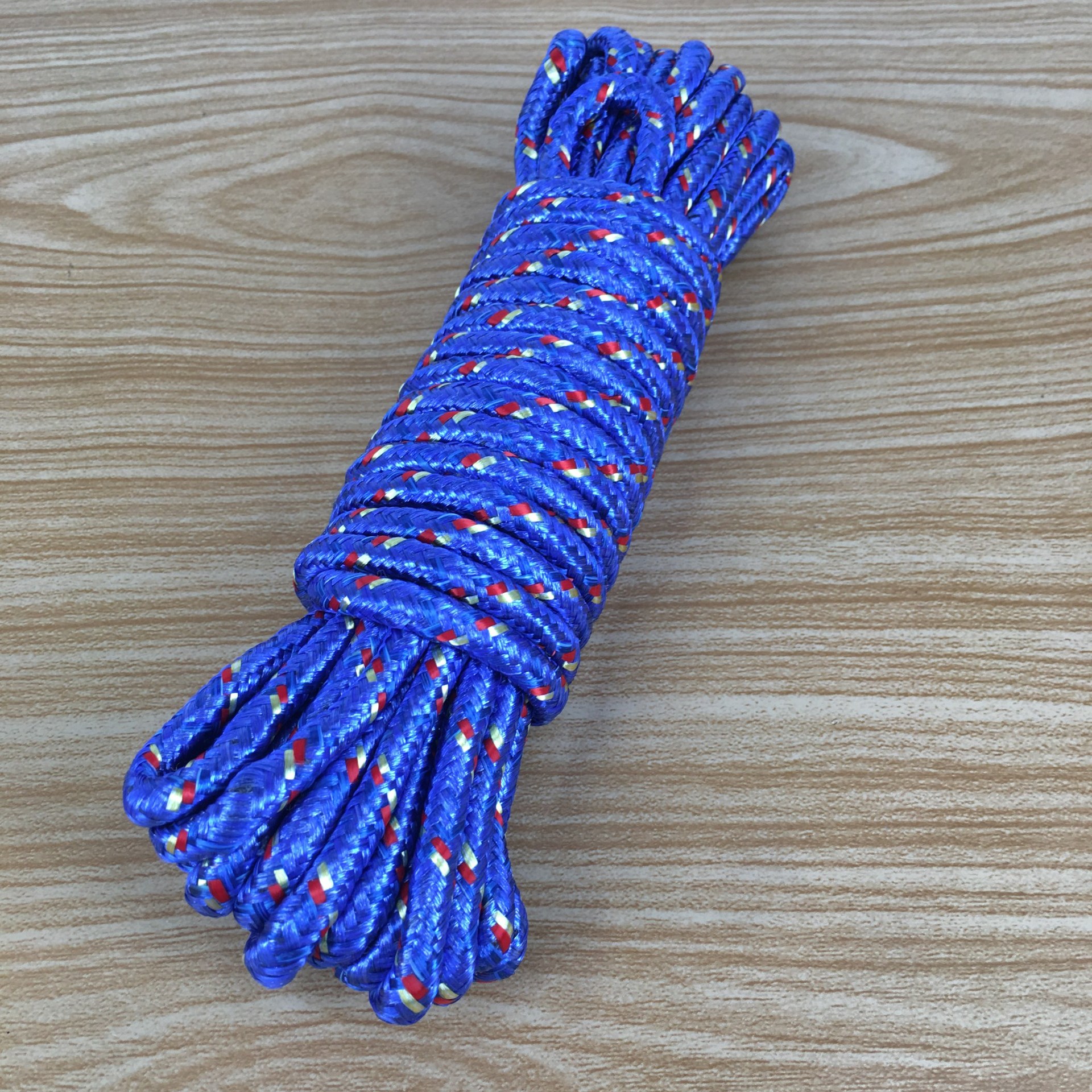 Thickened drying rope, nylon anti-slip and windproof drying rope, outdoor drying rope for clothes and quilts, 10-meter OPP bag pic 7