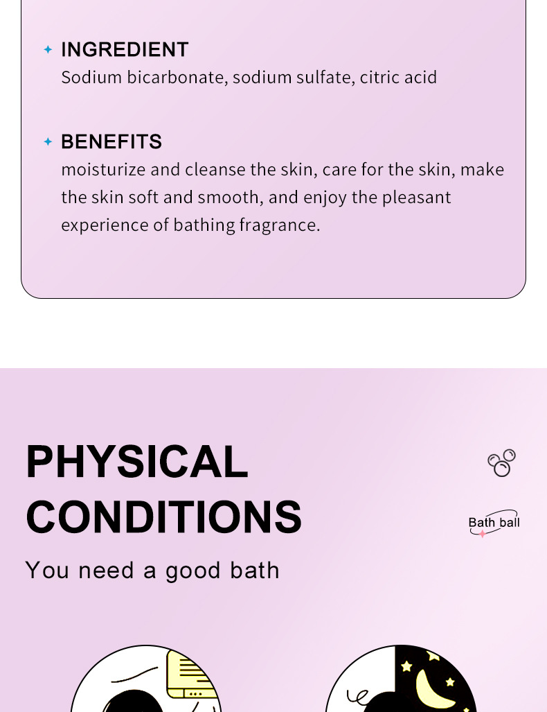 All English SADOER explosive bath salt balls, rose fragrance bath, gentle and skin-friendly bath balls, cross-border export wholesale, exclusive for export, exclusive for export pic 17