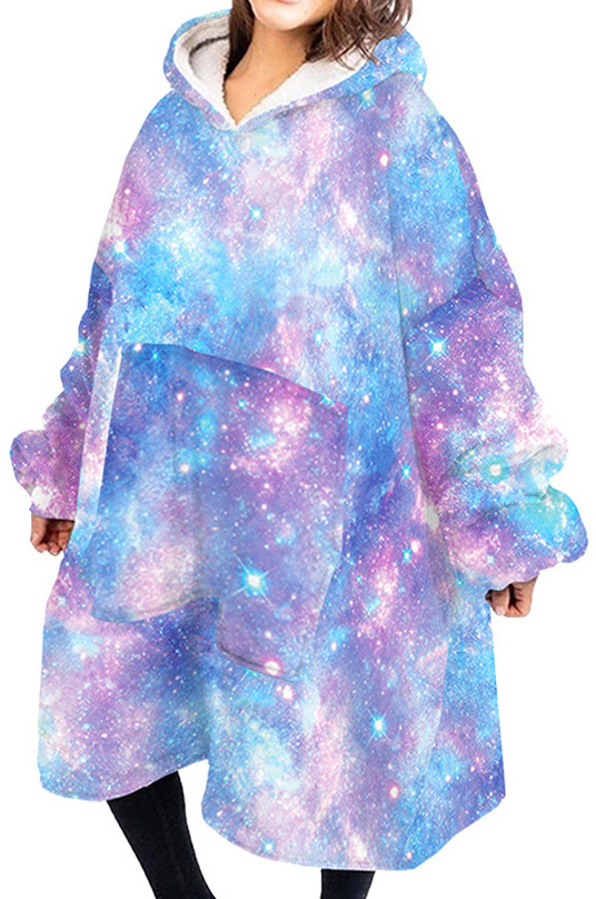 Europa y Estados Unidos comercio exterior ropa de hogar impresión digital 3D otoño invierno navidad caliente flock algodón una pieza padre hijo pijama sudadera pic 13