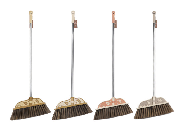 New broom and dustpan set, soft wool two-piece set, household broom and dustpan set for sweeping dirt and paper scraps pic 4