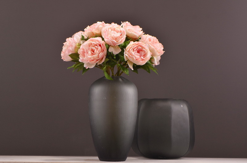 Wholesale of artificial large-branch peonies for home, hotel, restaurant soft decoration, artificial flowers and artificial paeonies from the manufacturer pic 13