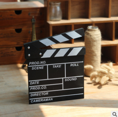zakka creative wooden production board, director board, movie board, and wooden shooting props and ornaments pic 28