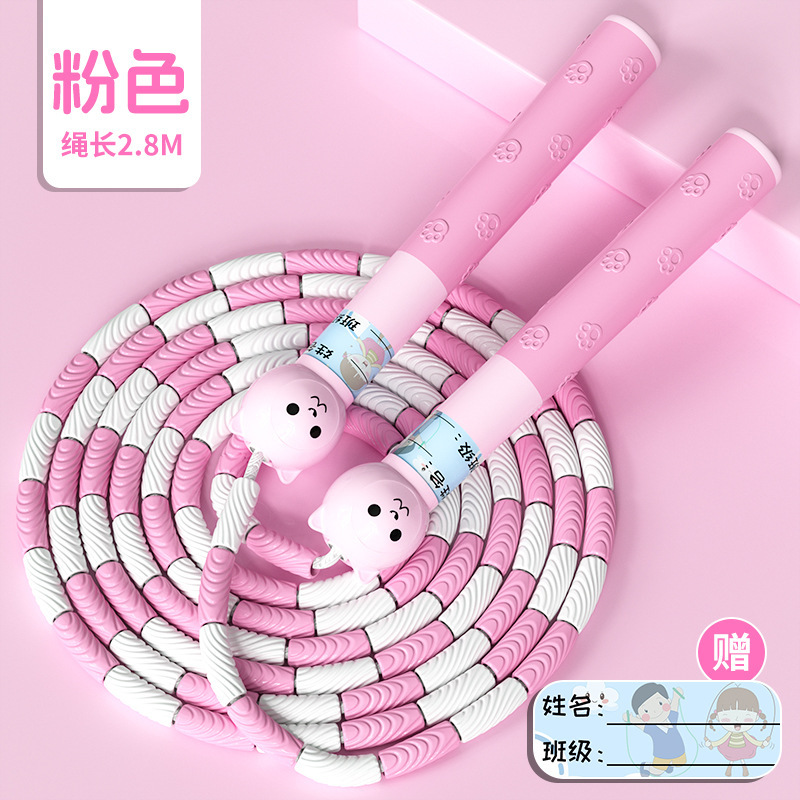 儿童竞速跳绳成人健身运动可调节绳子学生体育中考专用绳批发详情13