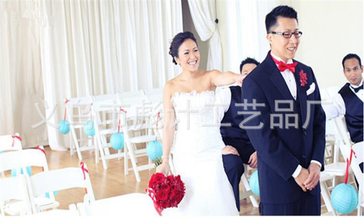 Wholesale white paper lanterns for the Mid-Autumn and Spring Festival, folding, handcrafted round paper lanterns, wedding and festive decorations pic 79