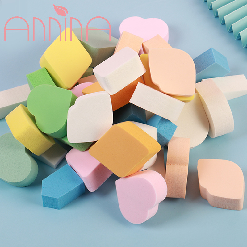Anina Beauty Egg Powder Puff, Super Soft polygonal cotton pad, makeup egg, dry and wet dual-purpose makeup and beauty tool pic 2