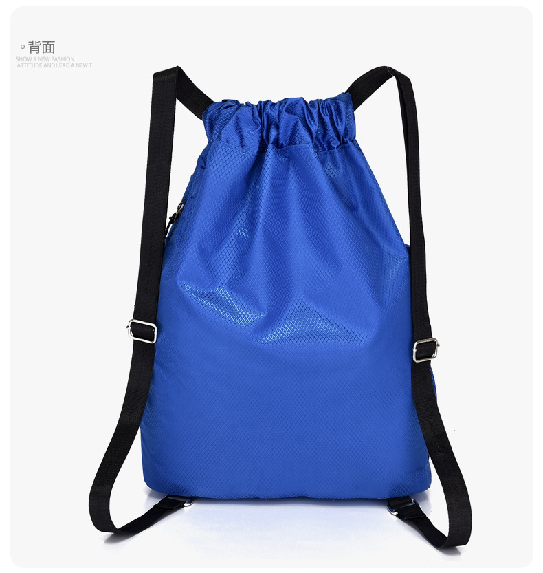 束口袋抽绳双肩包篮球包干湿分离游泳包男篮球袋球袋学生便携书包详情24