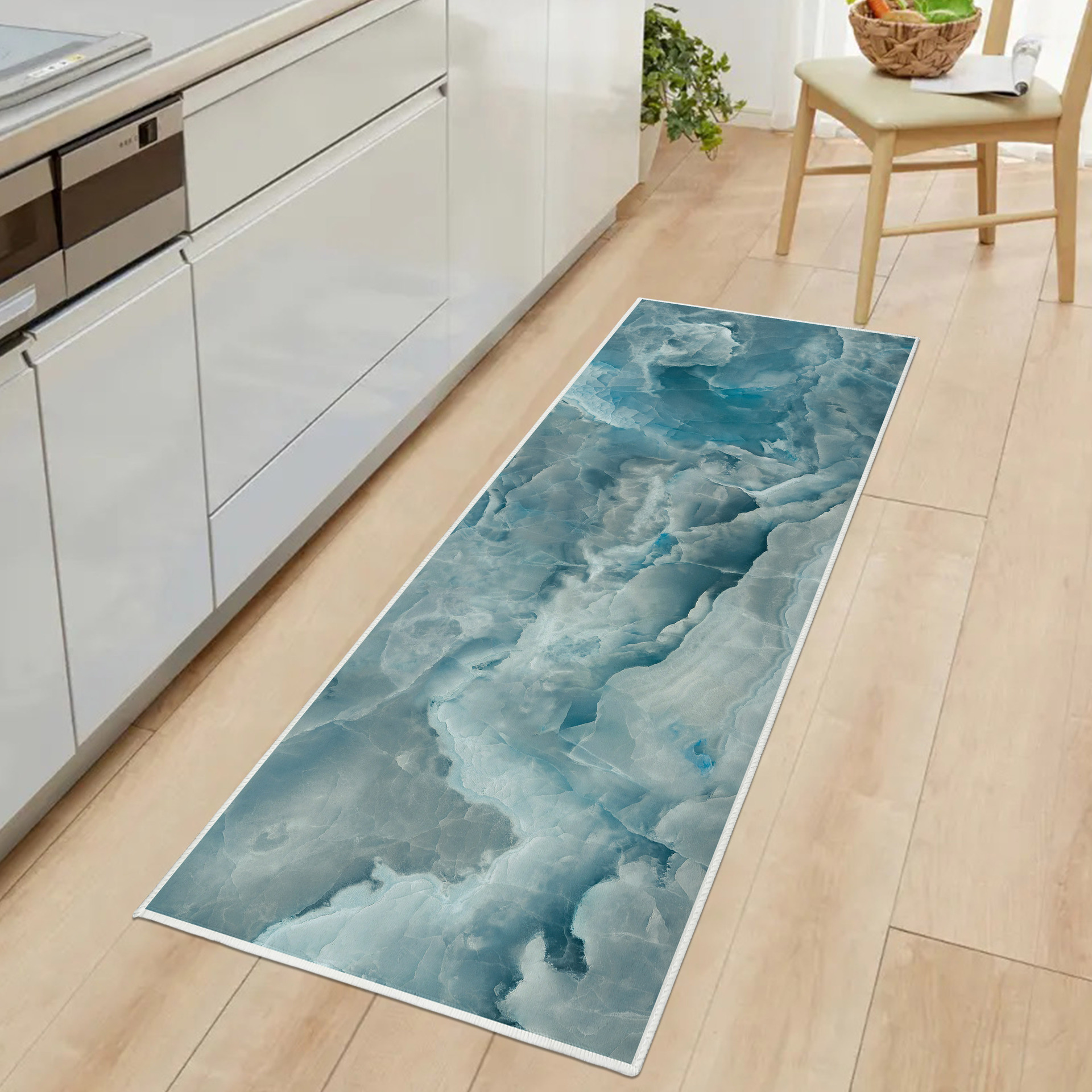 New simple marble floor MATS, entrance foyer MATS, kitchen MATS, long bathroom floor MATS, absorbent MATS and anti-slip MATS pic 4