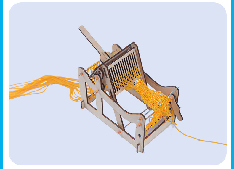 Textile machine model, wooden model, decorative item, retro spinning machine, small model, customized by Suzhou manufacturer pic 15