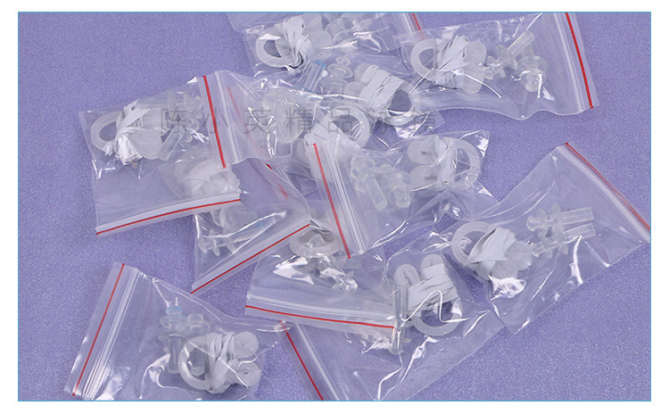 Factory direct sales of simple waterproof nose clip and earplug sets with ropes, wholesale of in-ear soft earplugs pic 7