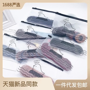 团购基础橡皮筋马卡龙皮筋高弹力发绳发饰螺纹发圈头绳批发饰品详情17