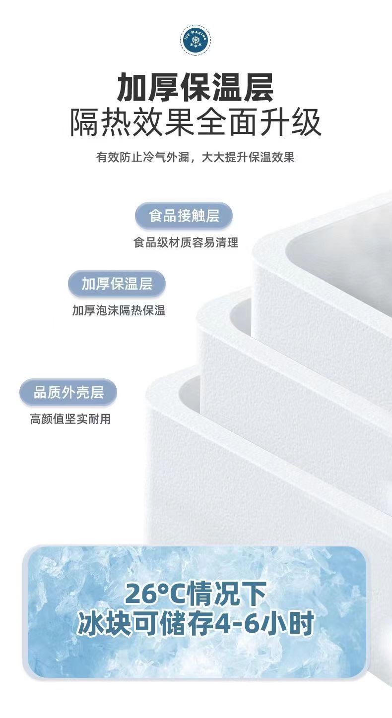 This is a small, fully automatic household ice cleaning machine for low-power dormitory ice blocks made by a global foreign trade source factory pic 9