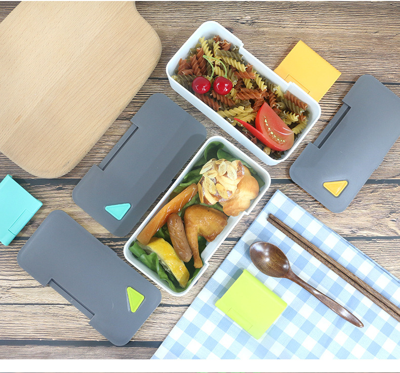日式塑料学生保温饭盒成人单层便当盒可微波炉加热餐盒手机餐盒详情15