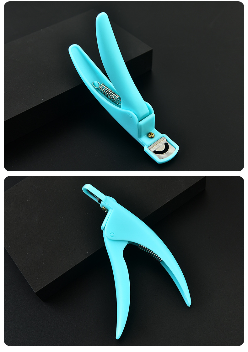 Wholesale of in-stock nail clippers, U-shaped clippers, French nail pieces, fake nails, crystal nail pieces, extended nail trimmers, shanilak scissors pic 12