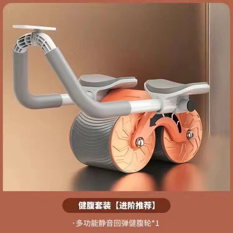 The Abdominal Exercise wheel is an automatic rebound tool for tightening and curling the abdomen pic 1