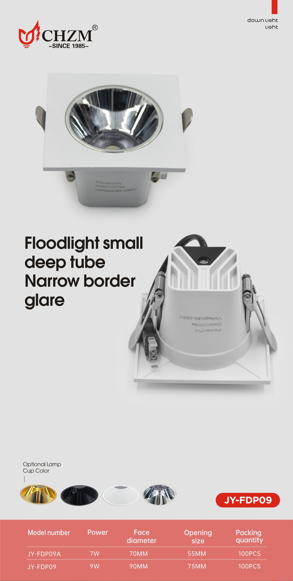 New design without main light: small hill spotlights, embedded led downlights, ceiling lights, spotlights for bedrooms and living rooms pic 4