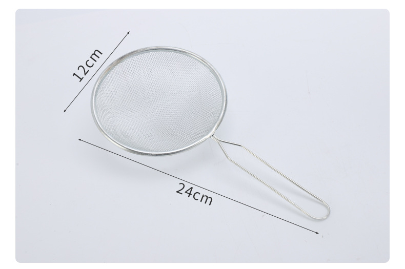 Wholesale of household 304 stainless steel oil grilles, soy milk, juice and milk filters, spoons, flour screens and sieves, and kitchen tools pic 11