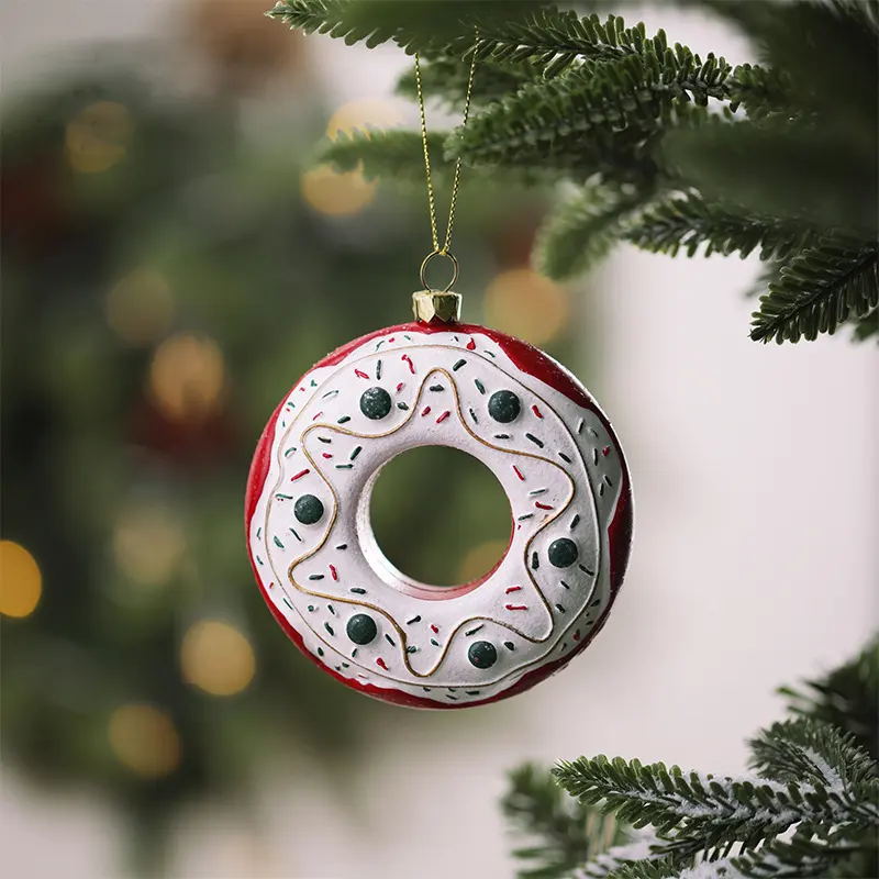 小汽车圣诞装饰商场活动批发挂件吊饰van with a tree详情4