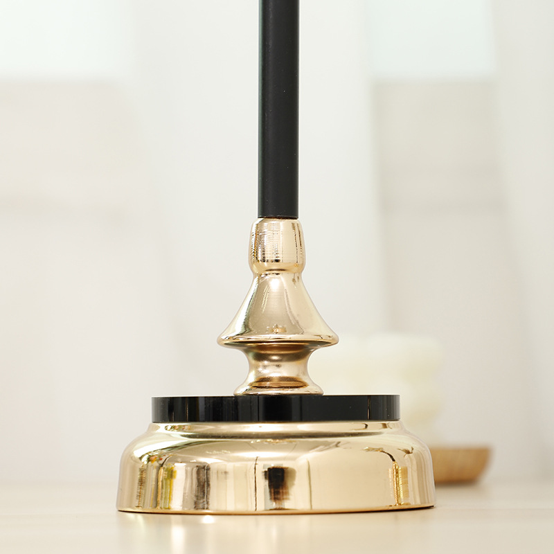 2022 New Style crystal candlestick New Year Gift, multi-specification Lotus Company wedding home metal props pic 9