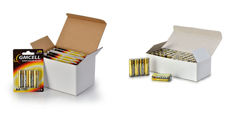 5号7号碱性电池LR6&LR03-2粒4粒礼品包装门店商场零售包装AA/AAA详情6