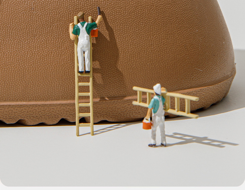 新款冬季女士室内家居防滑防水厚底毛绒保暖可拆卸包跟棉拖鞋 可外穿工艺品精致舒适详情6