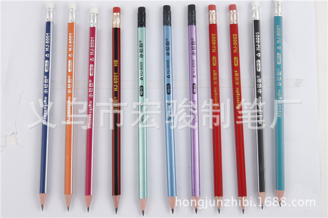 厂家直销小松树学生铅笔办公款hb12支盒装现货批发不断芯详情13