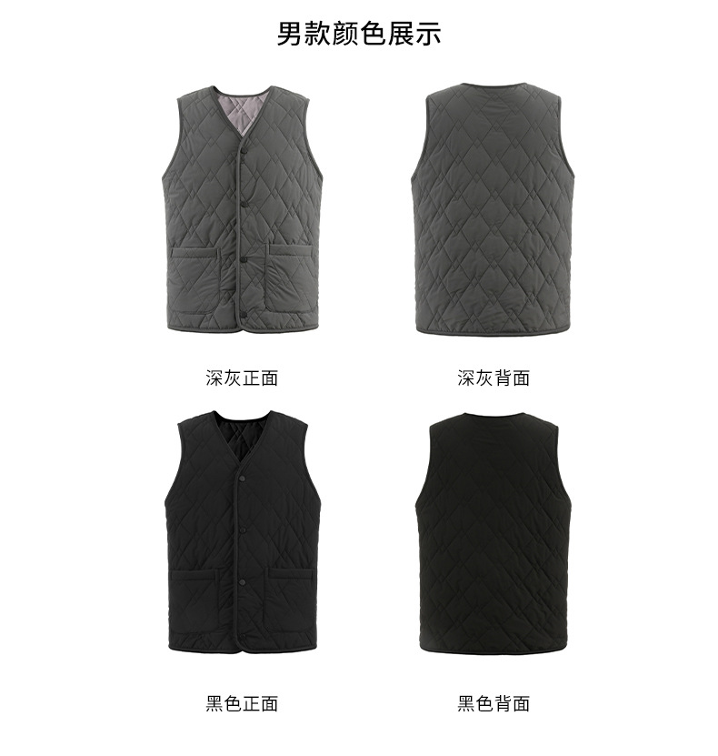 For autumn and winter, you can wear high-end close-fitting inner jackets for warmth. For outerwear, there are new couple woolen vests and thickened waistcoats for women pic 19