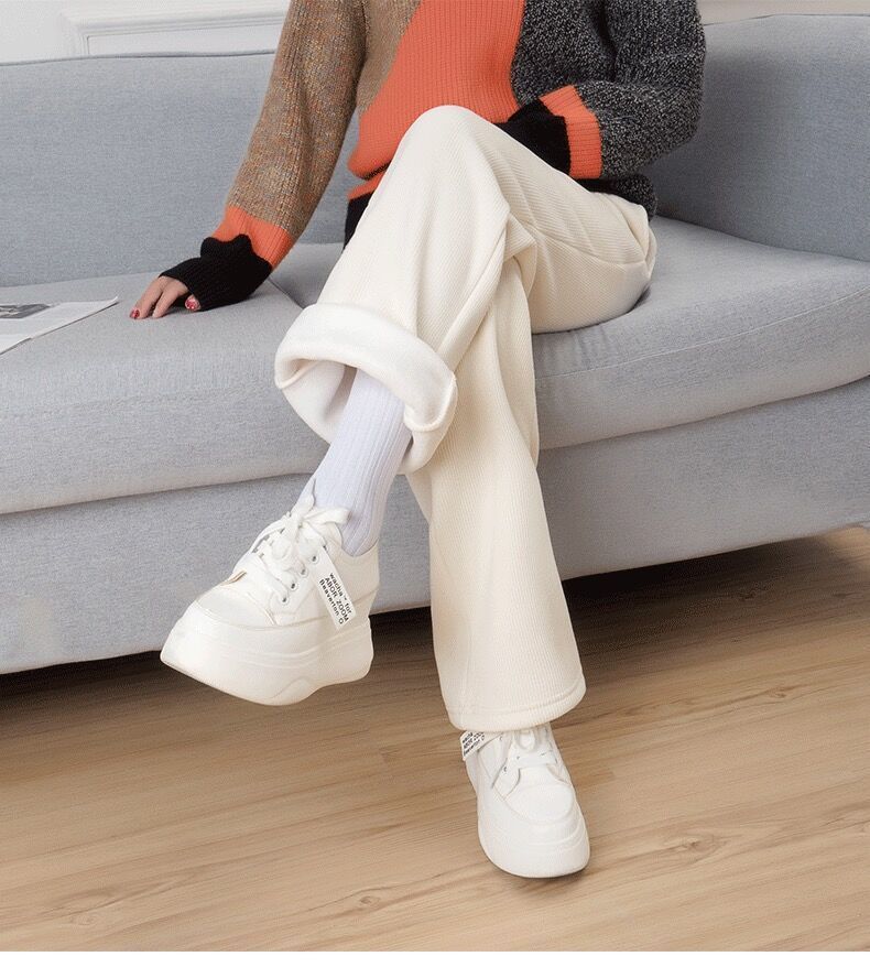 Chenille pantalón de deporte mujer slim 2023 nuevo primavera verano holgada casual pantalones de baño bundles pies harun pana cordura pic 20
