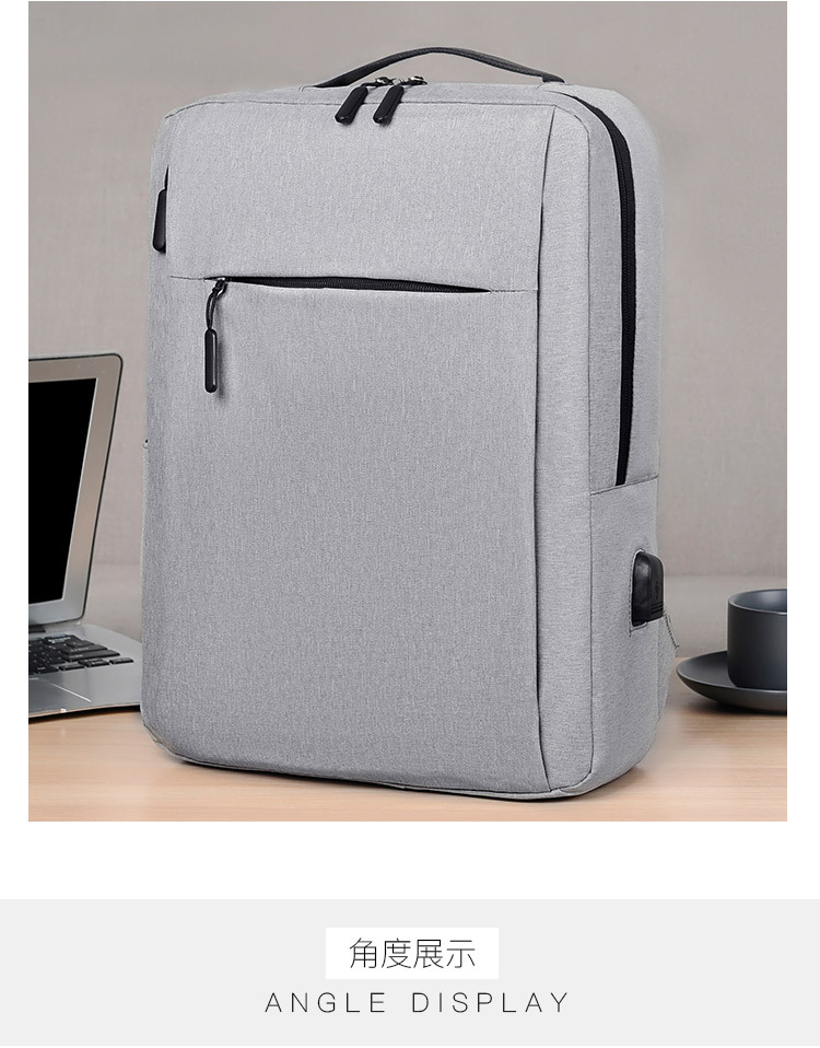 Backpack wholesale: Male high school computer bags, female sports canvas business backpacks, middle school shoulder backpacks pic 16