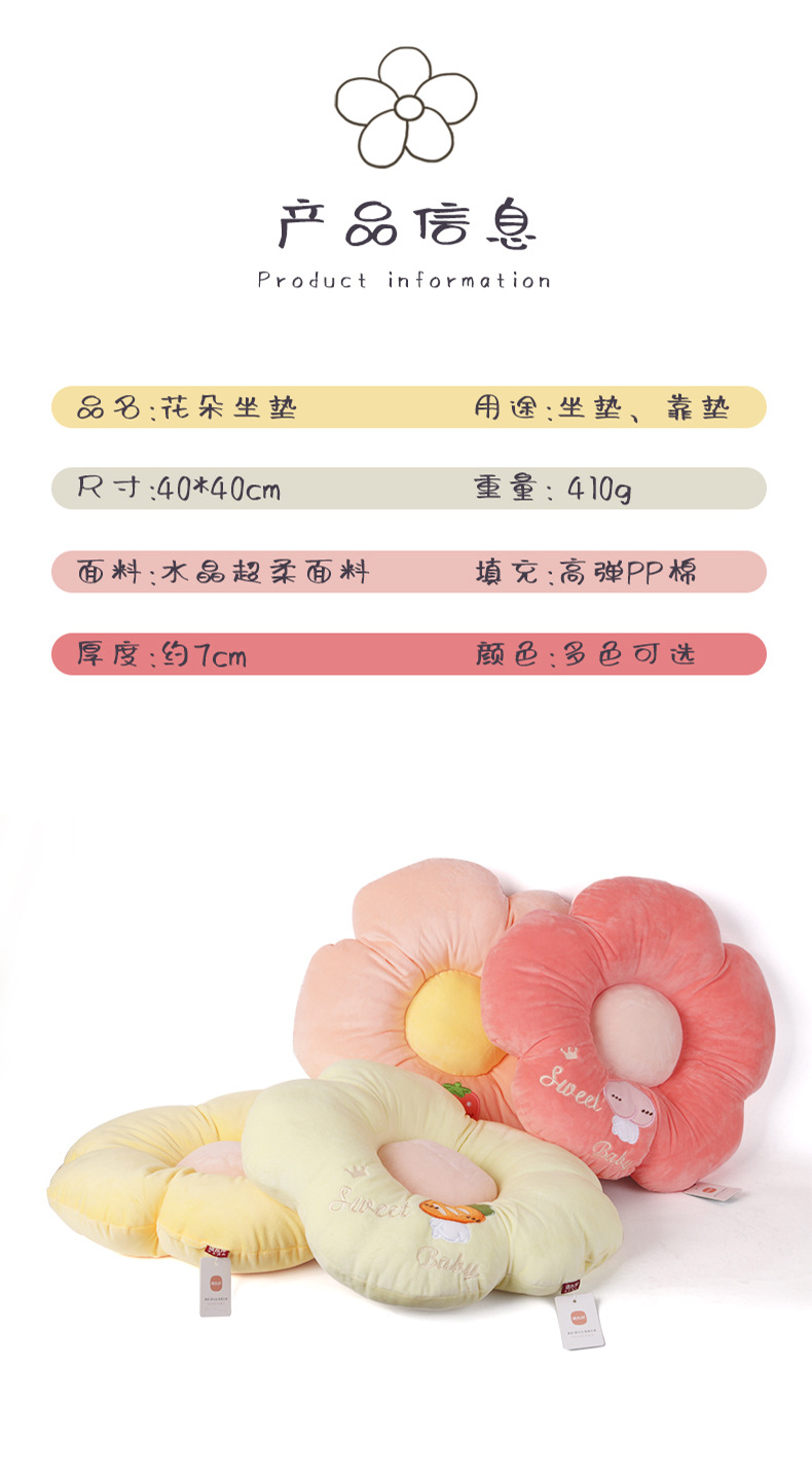 卡通动物可爱充棉坐垫屁垫 康乐屋冬季保暖加厚椅垫椅子垫批发详情15