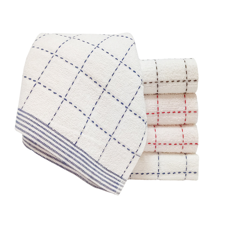 Cross-border best-selling pure cotton absorbent thickened towels, pure cotton hand towels, cleaning towels, placemats, napkins, dishwashing hand towels pic 6