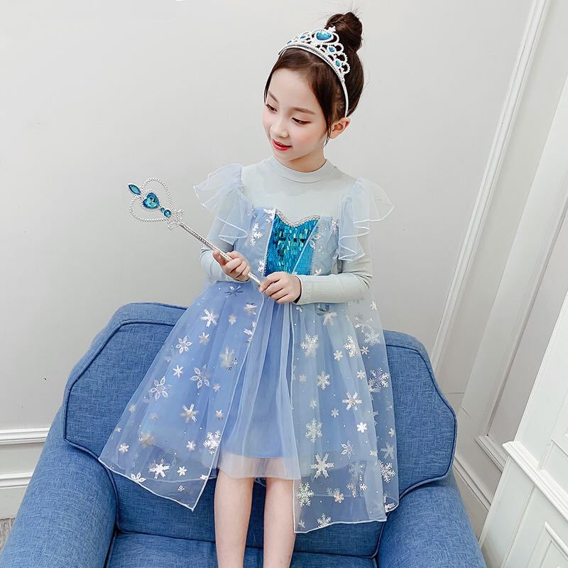 Frozen gauze fabric, snowflake gold and silver embossed, Love gauze, princess dress, puffy dress, performance costume fabric pic 13