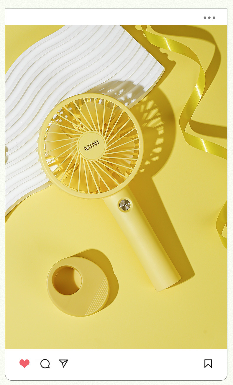 夏季手持风扇便携式学生USB可充电款户外家用迷你 桌面小风扇批发详情20