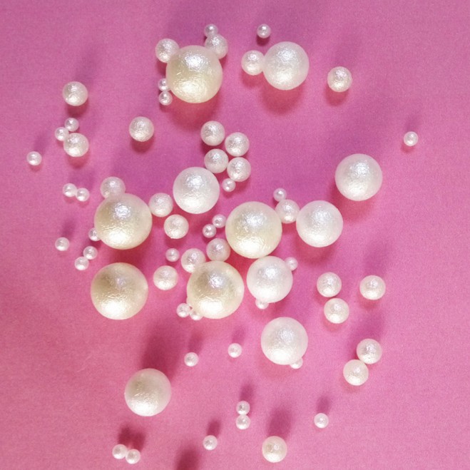Pure white, pore-free, wrinkled, pearl-like cotton beads are available in any size. Wholesale from the manufacturer with favorable prices pic 6