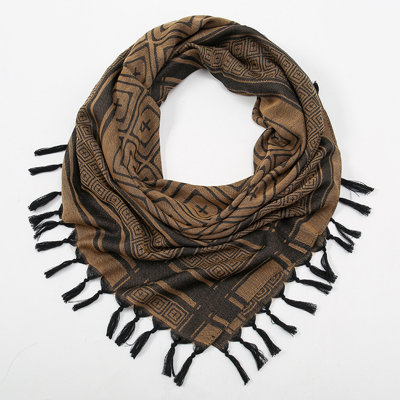 Best-selling Arab headscarves, camouflage special forces jacquard scarves, Arab square scarves, cs outdoor scarves, shawls pic 15