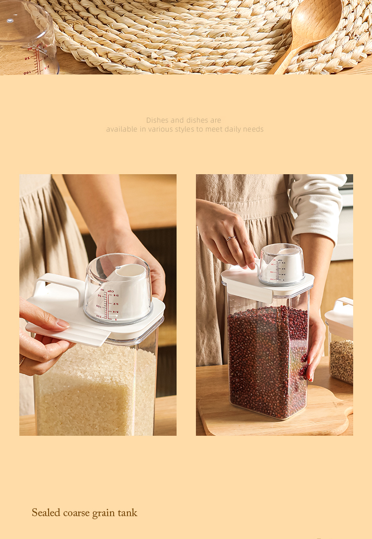 Wholesale Kawashima House rice buckets, household flour, grain storage tanks, dog and cat food, sealed buckets, rice, and various grains pic 8