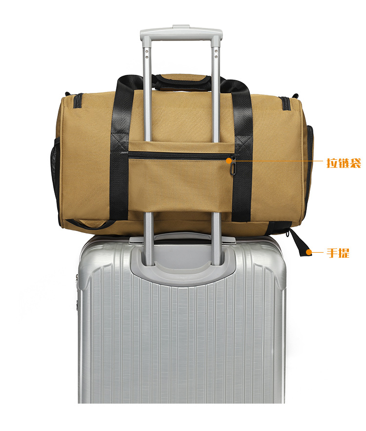 战术多功能健身包户外旅行袋旅游包手提包手提袋双肩背包详情3