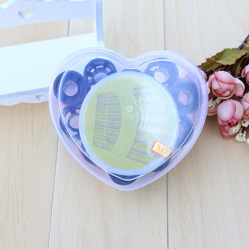 2-yuan store supply, home goods, plastic needle boxes, round box needles, 9 cylindrical thread combination sets, street stall, street stall, one-yuan and two-yuan small commodities and small goods pic 6
