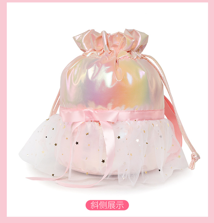 新款舞蹈包儿童双肩跳舞背包运动包休闲包女童可爱芭蕾舞书包印字详情25