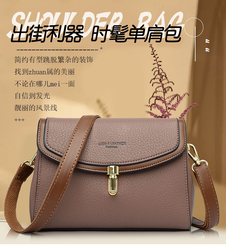 包包女2024新款时尚小包包斜挎包春夏软皮单肩包女包挎包详情1