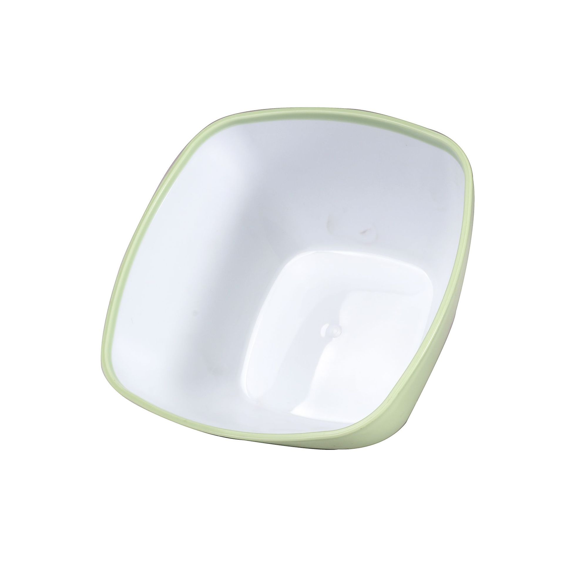 Wholesale PP double-layer three-piece set plastic bowls, ingot-shaped salad bowls, fresh-keeping bowls, fruit and vegetable bowls, BPA-free pic 10