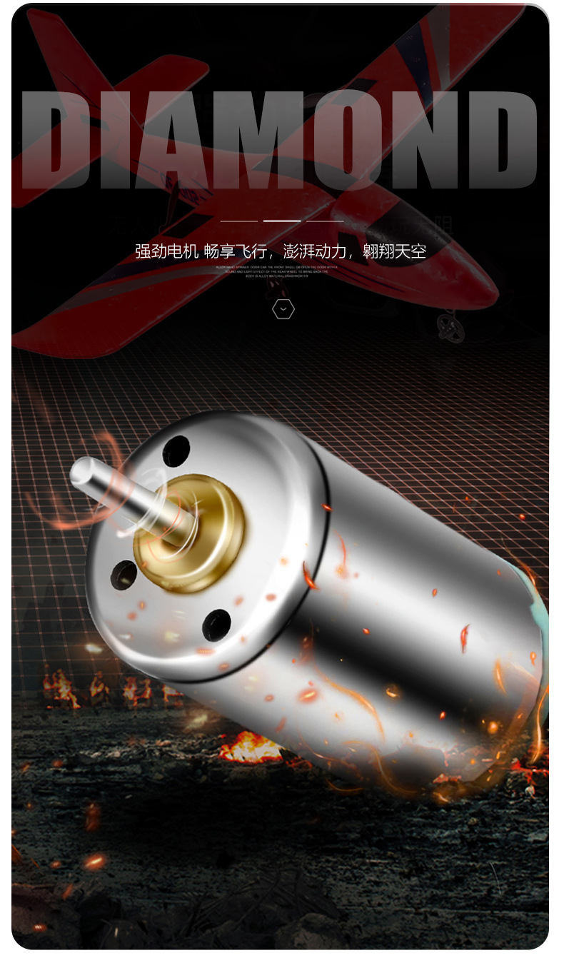 New product QF002 glider, handcrafted aircraft model assembly training, two-channel Cessna remote control aircraft pic 12