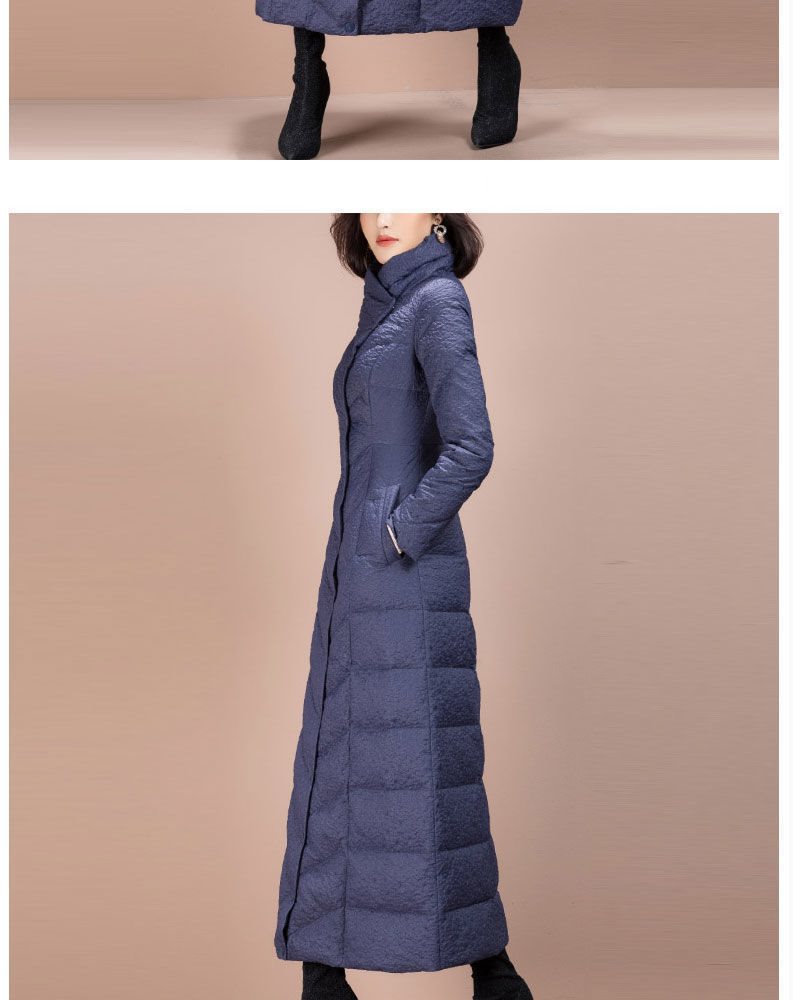 长款羽绒棉服女2020年新款长过膝时尚收腰显瘦加厚冬季外套女装详情7