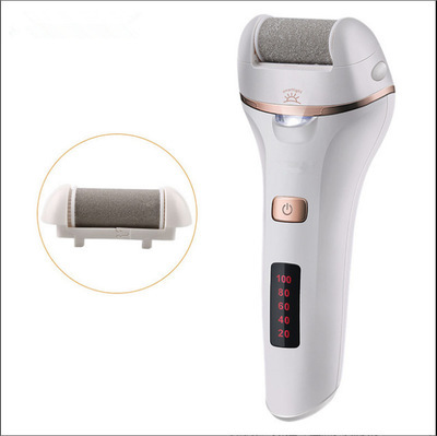 Electric foot scrubs, dead skin removal automatic pedicure device, rechargeable callus removal device set, electric foot scrubs pic 16