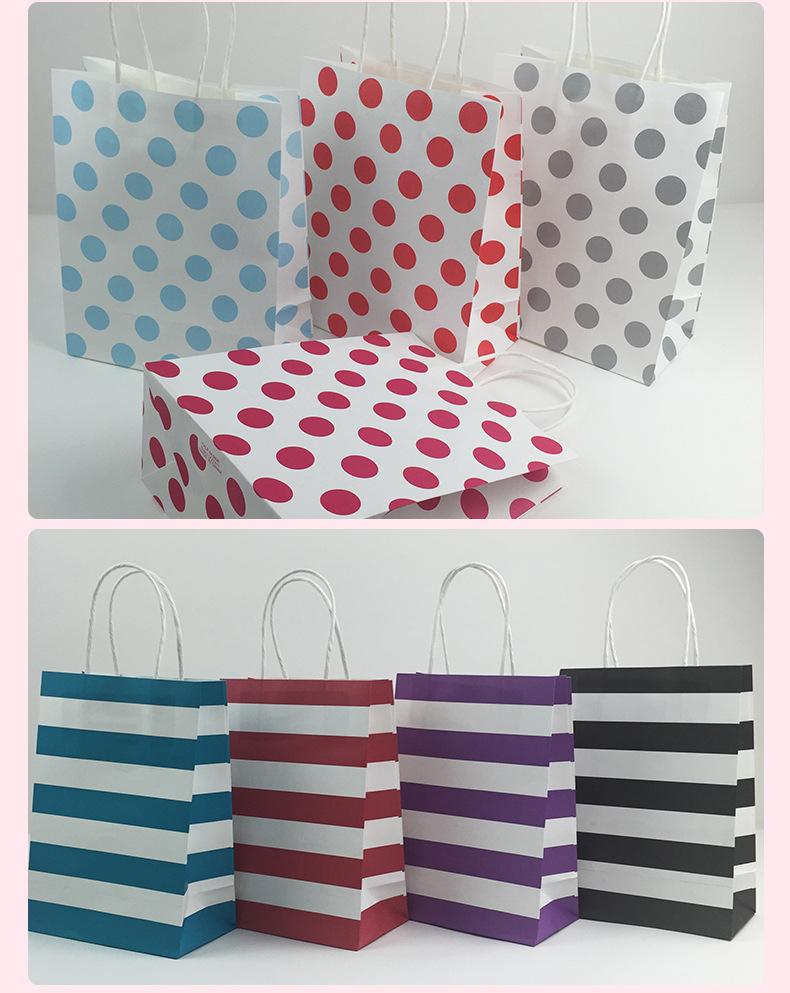 Factory stock: simple clothing, shopping gifts, packaging bags, food handbags, eco-friendly kraft paper bags pic 5